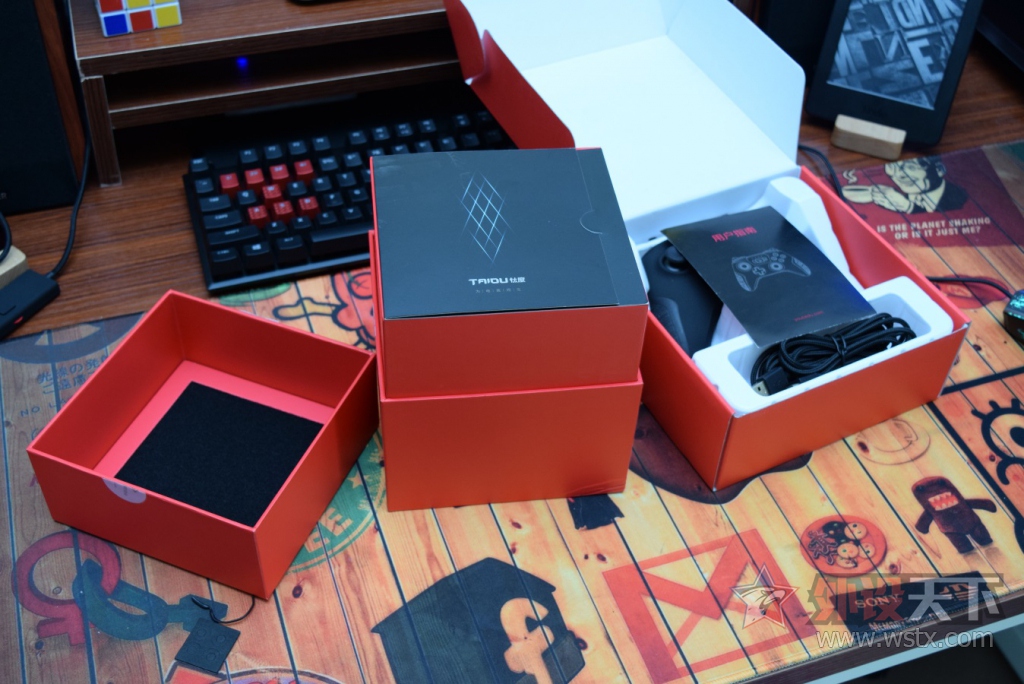 钛度ministation大屏游戏机,烧友评测电脑