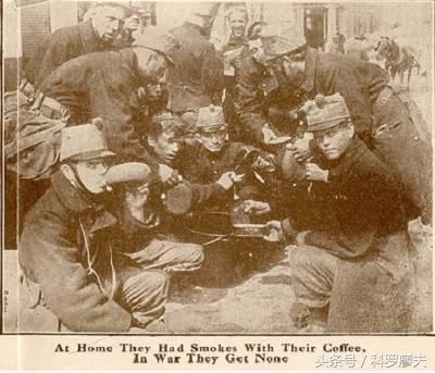 战场上香烟有多稀缺,战场上香烟的重要性