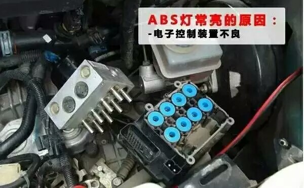 ABS故障灯亮怎么处理,abs和esp故障灯亮怎么回事