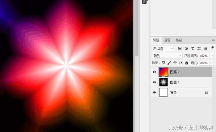 ps透明花瓣制作教程,ps简单效果制作教程