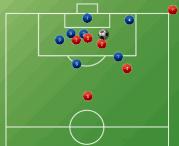 业余足球传球跑位集锦,5人制足球角球战术