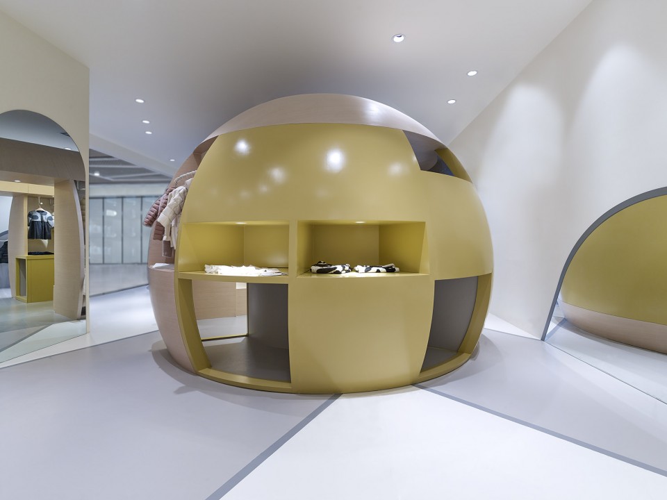 最有设计感的童装店,童装店设计风格