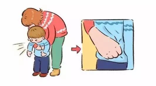 小孩吃东西噎住急救方法图,小孩吃瓜子噎死