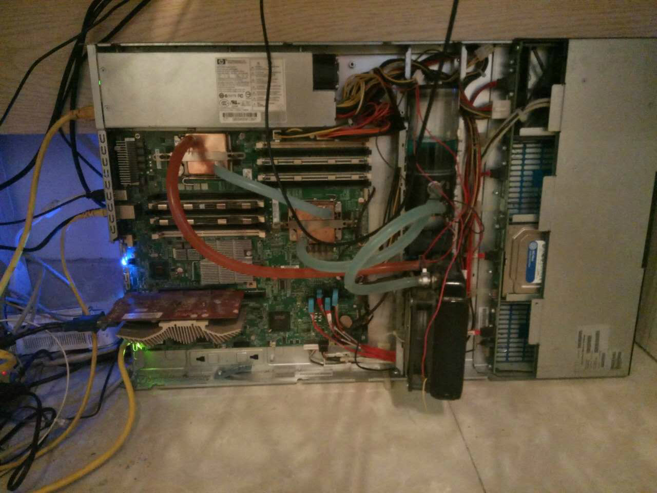 服务器机房水冷系统,hp工作站水冷系统