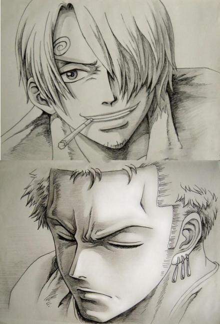 最好看的素描漫画人物,动漫人物手绘教程零基础简单素描