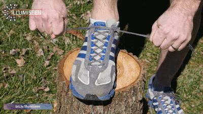 别不信！90%的业余球友都不会系鞋带