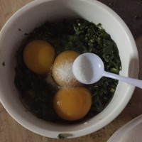 蟾蜍草煎鸡蛋，这卖相也是没sei了