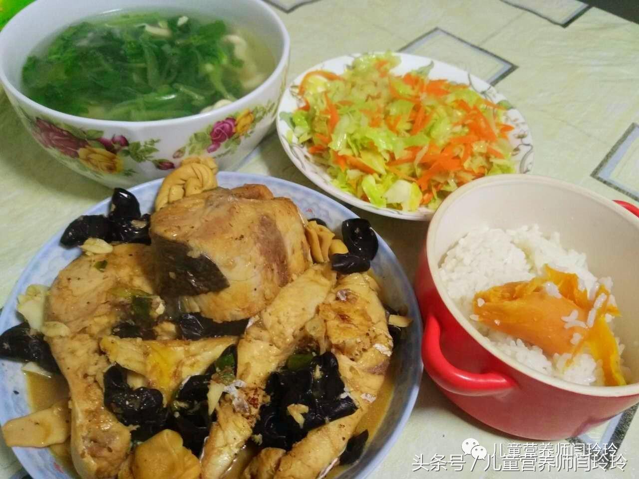 6岁女儿发烧39度，两天的饮食安排全纪录，营养均衡促康复