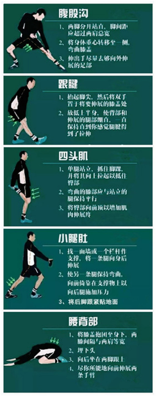 足球比赛完后如何放松肌肉,足球比赛放松视频教程