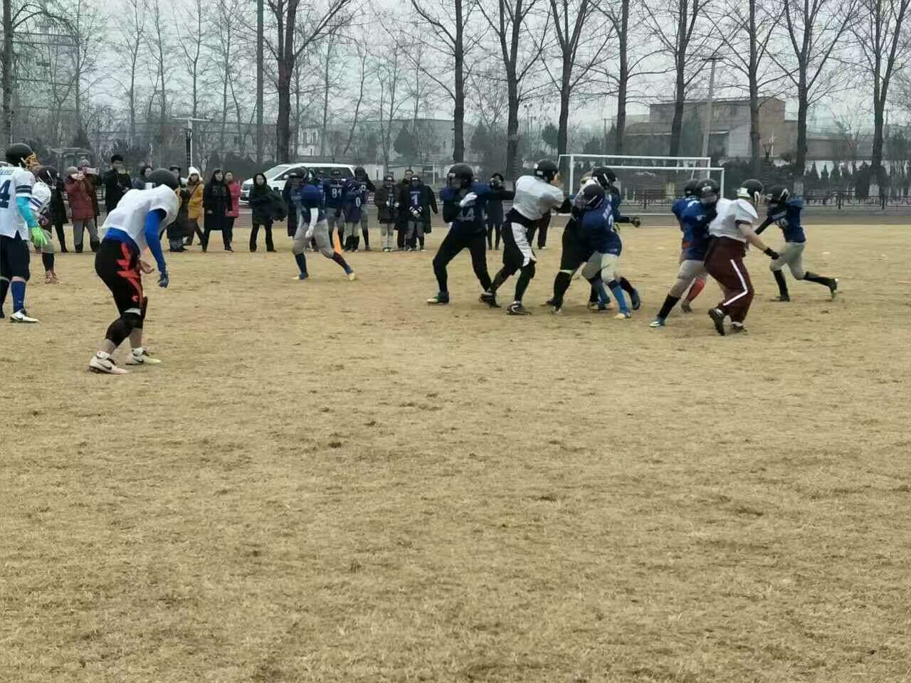 美国大学橄榄球比赛玫瑰碗,中国学校橄榄球比赛开场仪式