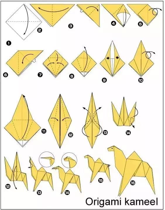 儿童折纸简单手工10000种,长正方形纸做手工折纸简单教程