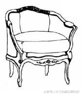 常见西洋古典家具：桌椅、折凳、榻、柜子