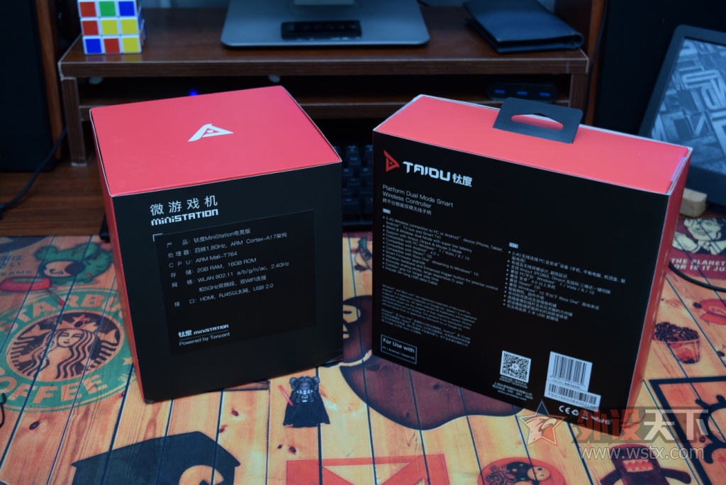 钛度ministation大屏游戏机,烧友评测电脑