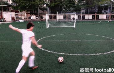 足球教学之如何踢出高球,足球怎样踢出s形弧线球