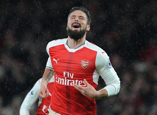 吉鲁蝎子摆尾进球滑跪庆祝,足球庆祝动作超燃剪辑吉鲁