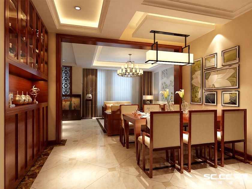 新中式家装素雅静谧的东方意境,新中式东方意境装修