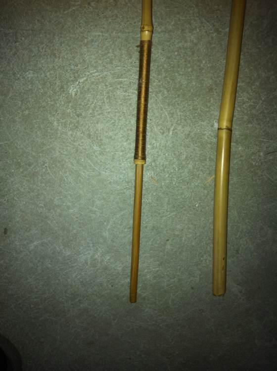 自己用竹子手工打造钓鱼竿，附上完整设计图和流程图