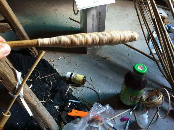自己用竹子手工打造钓鱼竿，附上完整设计图和流程图