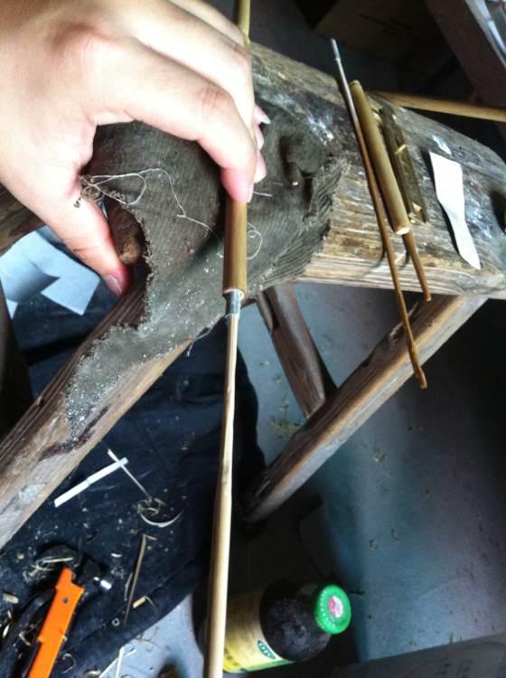 自己用竹子手工打造钓鱼竿，附上完整设计图和流程图