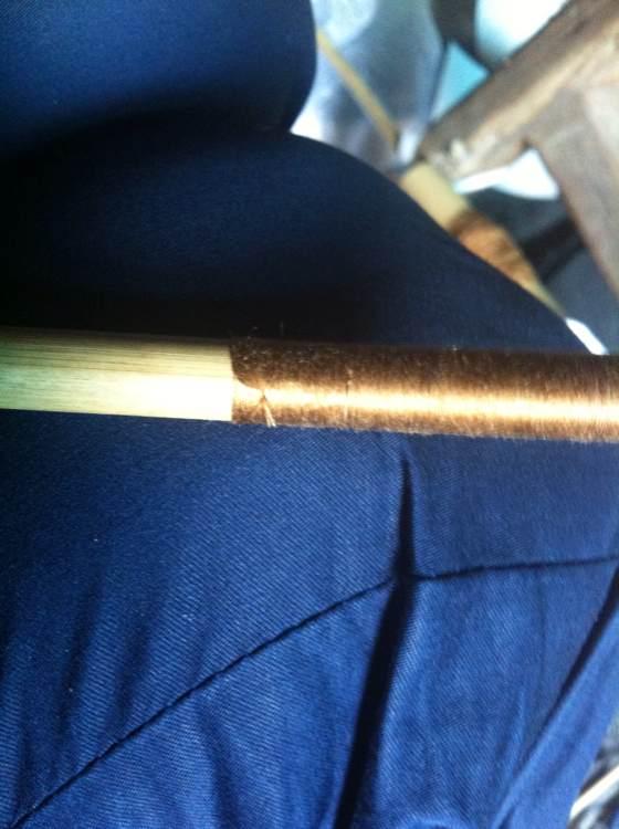 自己用竹子手工打造钓鱼竿，附上完整设计图和流程图