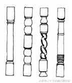 常见西洋古典家具：桌椅、折凳、榻、柜子