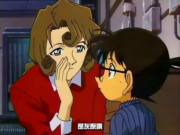 柯南灰原哀超帅瞬间,名侦探柯南灰原哀腹黑