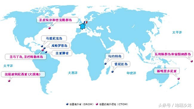 法国海外领地有几个岛,法国有多少海外属地