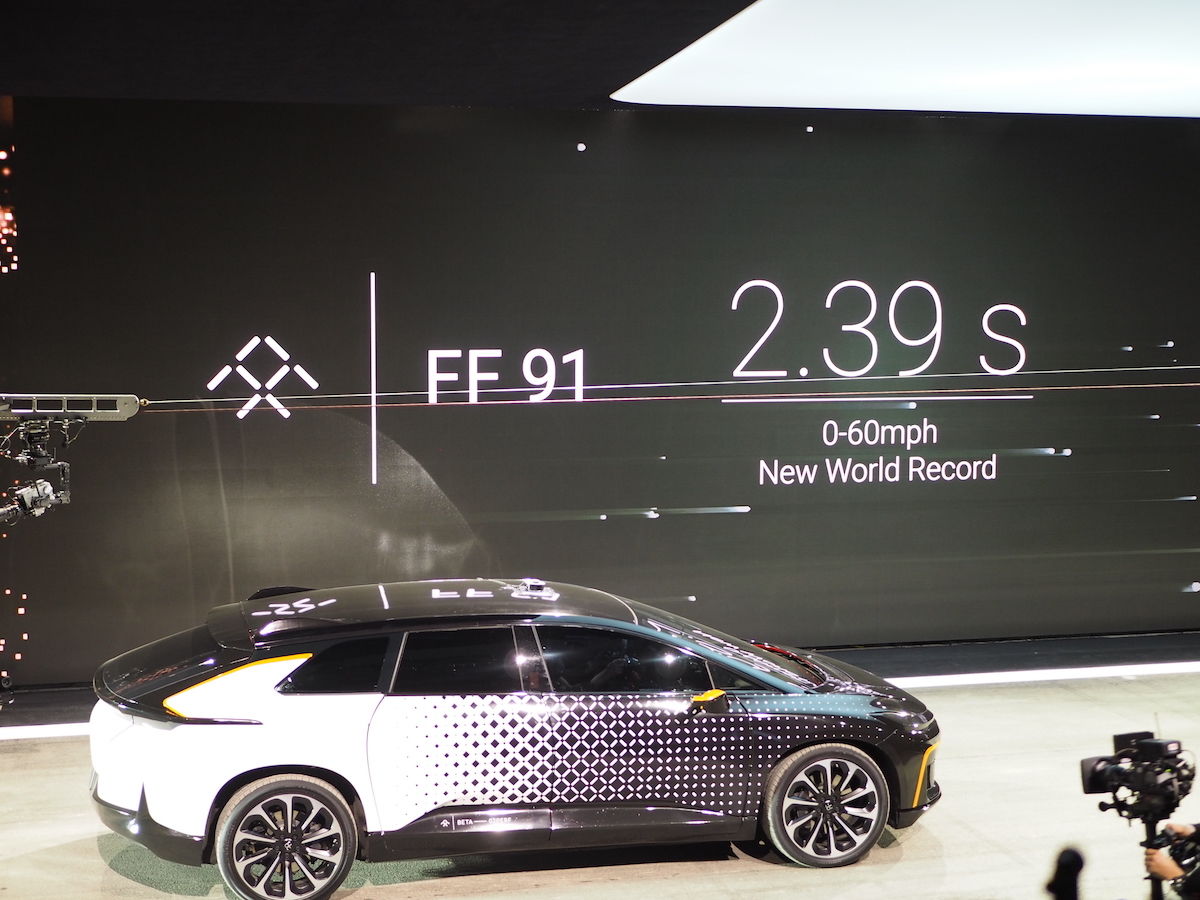 乐视未来的汽车,乐视汽车首次亮相