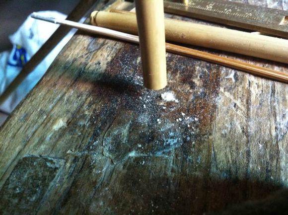 自己用竹子手工打造钓鱼竿，附上完整设计图和流程图