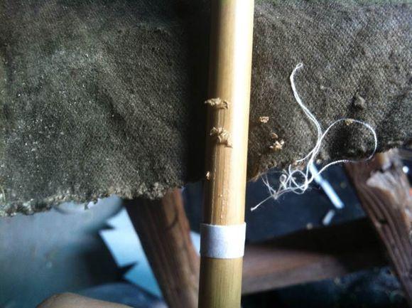 自己用竹子手工打造钓鱼竿，附上完整设计图和流程图