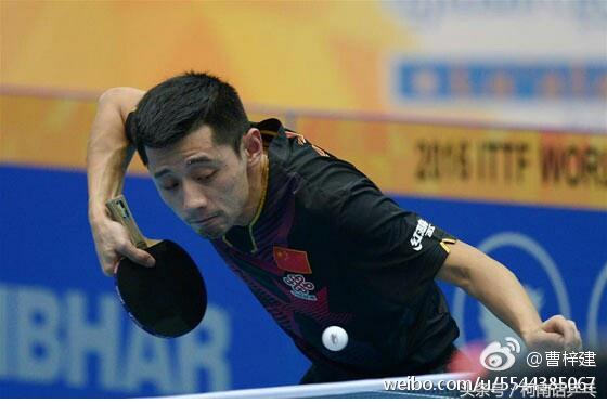 张继科的球拍vs马龙的球拍,马龙张继科许昕挑战乒乓球拍