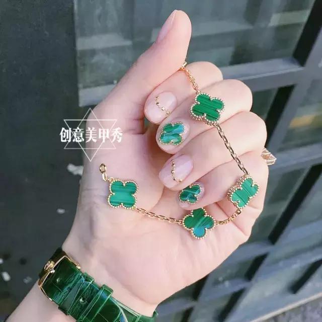 流行的韩国美甲,韩国最新款美甲