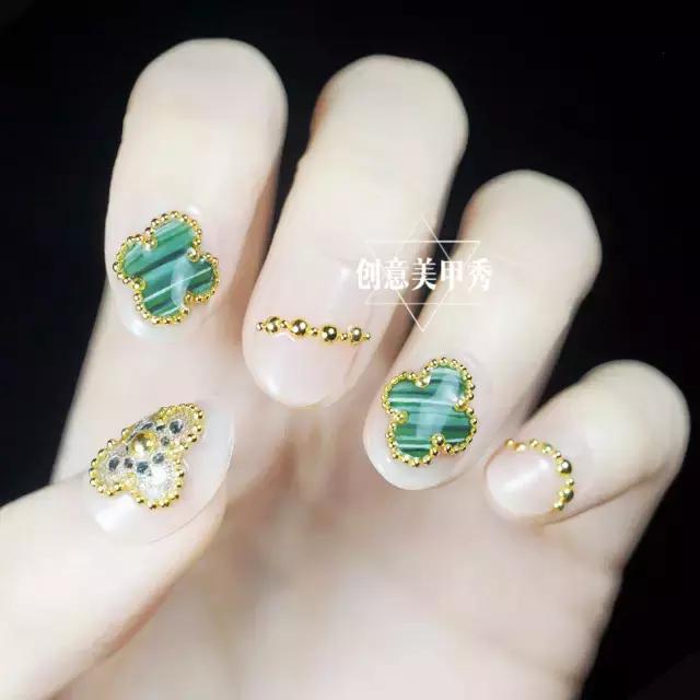 流行的韩国美甲,韩国最新款美甲