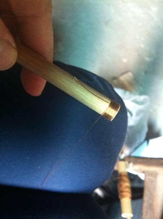 自己用竹子手工打造钓鱼竿，附上完整设计图和流程图