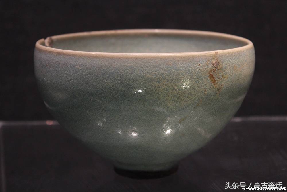 高古瓷钧窑,钧窑盖碗紫色价格