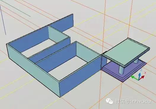 cad三维制图建模,cad三维制图实例房子