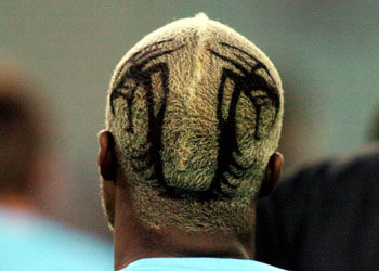 足球奇葩发型,法国足球怪异发型