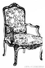 常见西洋古典家具：桌椅、折凳、榻、柜子