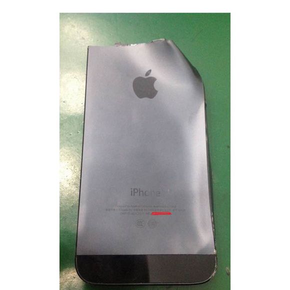 iphone5掉漆怎样补救,iphone5摔了一下黑屏怎么修