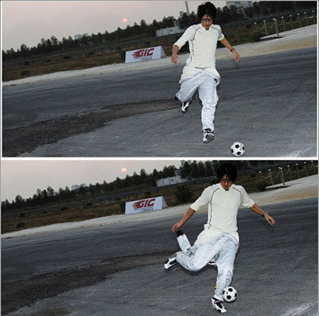 鹿晗踢球什么水平,鹿晗踢球球水平