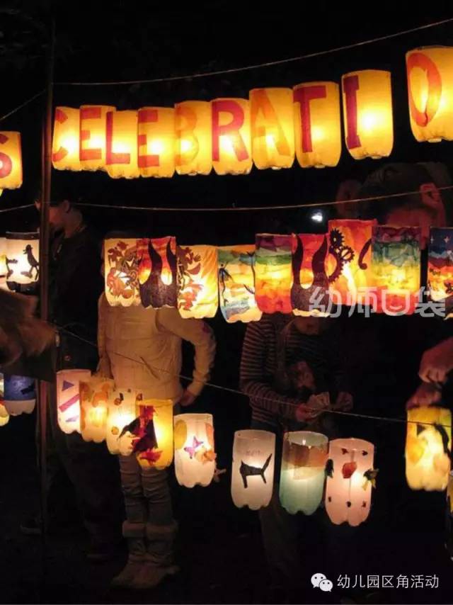 幼儿园新年灯笼布置场景,幼儿园环境布置创意挂饰