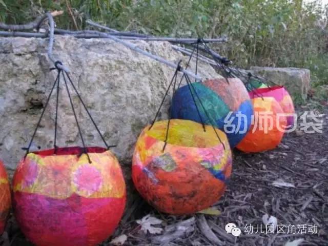 幼儿园新年灯笼布置场景,幼儿园环境布置创意挂饰