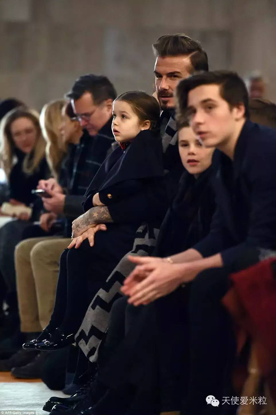 贝克汉姆一家子盛世颜值,贝克汉姆家族三公子