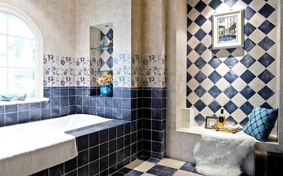 卫生间地砖用什么瓷砖合适,卫生间装修是浴缸好还是淋浴房好