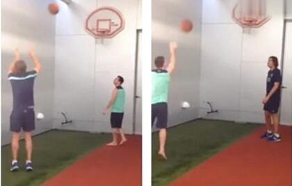 男儿当入樽!C罗也是灌篮高手