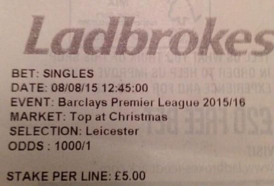 逆袭典范莫过英超黑马莱斯特！你可知他们曾多不被看好？