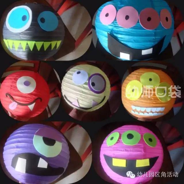 幼儿园新年灯笼布置场景,幼儿园环境布置创意挂饰