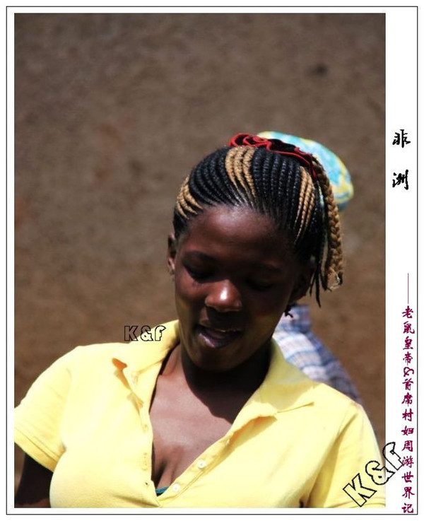 全头afro黑人烫发型,黑人女人发型图片大全