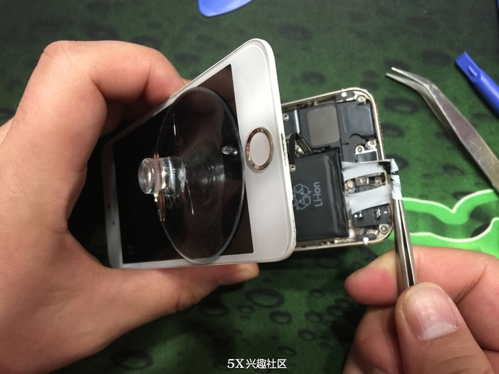 如何给苹果5s换电池品胜,苹果5s怎么换电池教程