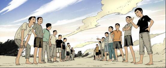 有关中国足球的漫画图,最真实的足球漫画